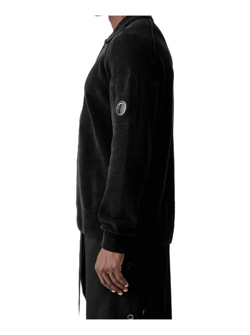 Polo lana C.P. COMPANY | 21CMKN198A-005558G999 BLACK